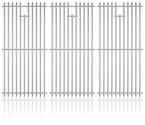DPZM 16 15/16 Zoll Grillroste für Charbroil Advantage 463343015, 463344015, 463344116, G421-0008-W1 Advantage 3 Brenner Gas 2 Kohlenteile 463340516, Tru Infrarot 4633366366 016 Ersatz Teile