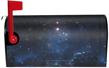 Copertura magnetica impermeabile per Galaxy Space. Copertura della cassetta delle lettere con stampa postale 64,8 x 53,3 cm