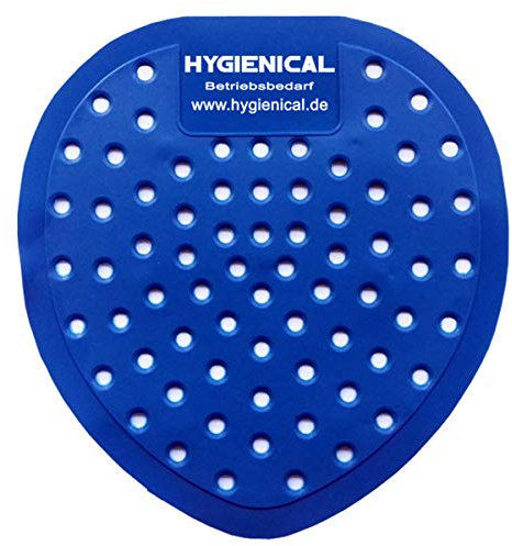 Urinalsieb Hygienical, Pissoir-Einsatz, Urinaleinsatz parfümiert im SET, Menge:10, Farbe:blau