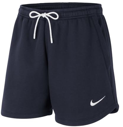 Nike Damen W Nk Flc Park20 Kz Klassische Shorts, Obsidian/White/White, L EU
