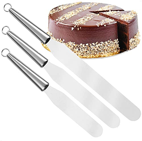 Robin Goods® Set 3 espátulas inox de 29 a 39 cm