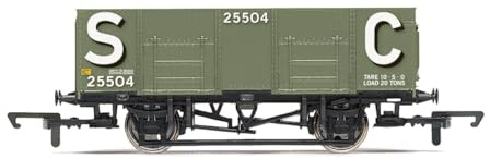 Hornby R60256 Stephenson & Clarke, vagón para minerales de Acero 21T, 25504 - Vagones de mercancías Era 3
