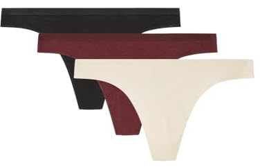Women'secret Pack Tanga Braga 3 Colección Packs 2 Tanga Braga Mujer (Pack de 3)