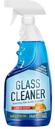 Glasreiniger Konzentrat - Profi Fensterreiniger für streifenfreien Glanz auf Glas, Fenstern und Spiegeln - Fenstersauger geeignet,Scheibenwischwasser (1)