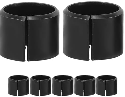 Mikinona 10 piezas Kit Anillos Centradores de Rueda de Acero para Camiones y Autobuses Juego de Balancín de Centro de Cubo Reductor para Posicionamiento Preciso de Neumáticos y Equilibrio