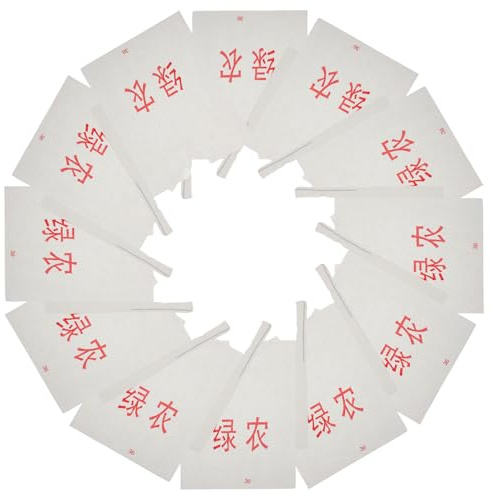 ORFOFE 200 Pièces Protection pour Fruits Imperméables Pochettes Papier Ombrageantes Anti-Gel pour Orangers et Manguiers Hiver Couverture Protectrice Résistante à Humidité pour Vergers