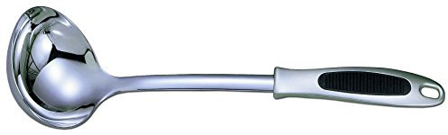 Arcos Accessori - Mestolo - Acciaio Inossidabile 18/10 e 306 mm - Manico Lega di Zinco Colore Argento