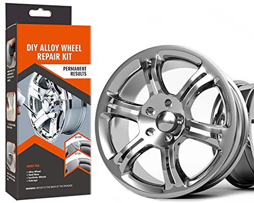 Plextone- Kit de reparación de Llantas de aleación para automóvil, para Reparar daños en la Superficie de los Bordes del Coche, para el Cuidado de Las abolladuras (227-g)