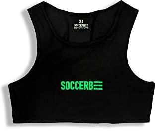 SOCCERBEE GPS Wearable Tracker Vest for Soccer Players, Black (Extra Small)
