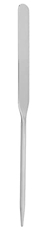 ZJchao Foundation Spatula Stainless Steel Ergonomic Nail Art Makeup Stirrer for Makeup Artist