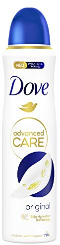 Dove Advanced Care Deo-Spray Original Anti Transpirant mit 72 Stunden Schutz vor Achselnässe und Körpergeruch 150 ml