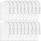 SUNJULY Tens Elektroden Pads, 20 Stück 5x10 cm Tens Gerät Schmerztherapie, Selbstklebende Wiederverwendbare Elektrode Gerät Pads mit den Meisten TENS EMS Gerät Pads