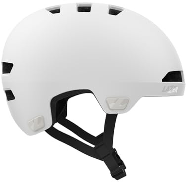 Lazer Maze Jr KinetiCore Casque de vélo pour Enfant Blanc Mat