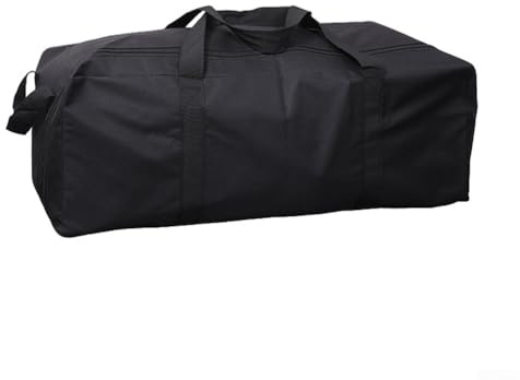 Sac de transport extra large avec poignée, en tissu Oxford imperméable, parfait comme sac de camping, sac de voyage, sac de tente, équipement de sport, sac d'entraîneur et plus encore, conforme à