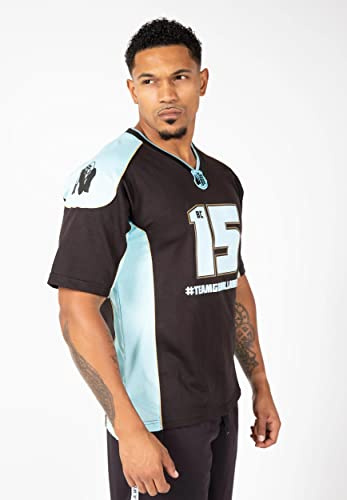 Athlete T-shirt 2.0 - Brandon Curry - Black/light Blue - M