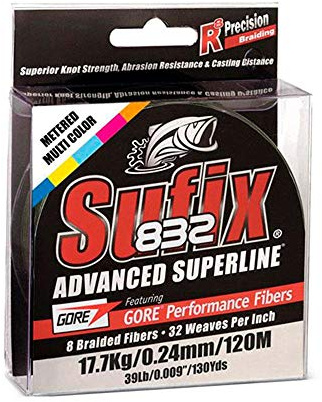 Sufix 832 Multi Braid 300M30Lb 0,20