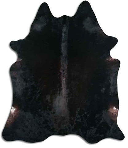 Livorio Premium Kuhfell Teppich - Coffee - einmaliges Naturprodukt aus Südamerika | Rinderfell | Echtfell