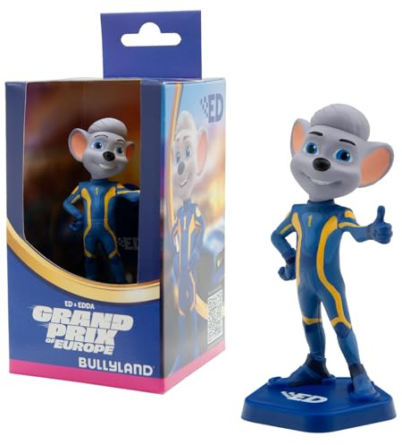 Bullyland – Maus Ed aus Grand Prix of Europe, perfekt als Spielzeug Figur, Dekoration und kleines Geschenk für Kinder ab 3 Jahren und Sammler, detailgetreue 8 cm Sammelfigur 20000