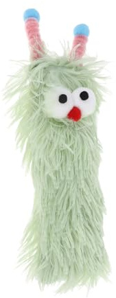 WOONEKY Peluche Chenille pour avec Herbe à Chat Naturelle Coussin Confortable Stimule Activité Physique Jeu Apaisant Peluche