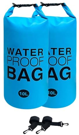 Bosiyrggrl Pool Step Weights, Pool Ladder Weights for Above Ground Pools, Waterproof Sand Bags for Pool Steps 10Lx2PCS Blue