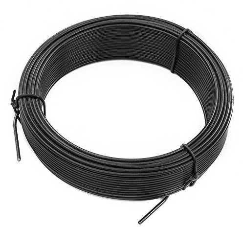 ESTEXO Bindedraht 2,0 mm x 25 m, verzinkt in Anthrazit RAL 7016