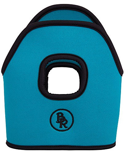 BR Bügelhüllen Bügelschützer Steigbügelschützer Neopren XL pro Paar (Turkis)