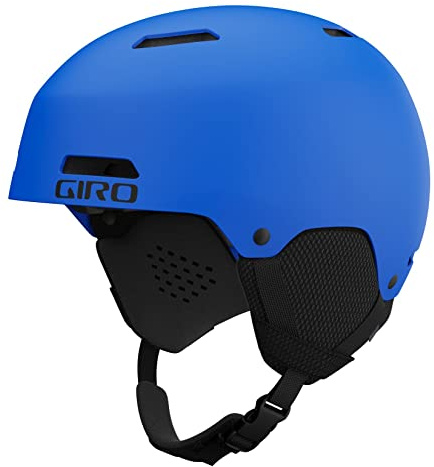 Giro Crue Kids Snow Helmet - Matte Trim Blue - Size S (52-55.5cm)