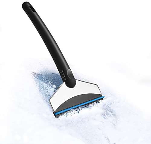 Sexyhot Car Windshield Snow Shovel, Ice Scraper for Car Windscreen non scratch Mini Snow Shovel Windshield Ice Removal Tool(blue)