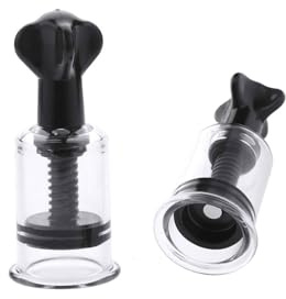 Nippelsauger Brustwarzen,2.5cm Nippel Sauger Sexspielzeug,2 Stk Nippelsauger Brustwarzen Extrem,Nippel Sucker Nippelpumpe Niplette Schlupfwarzen Für Frauen Paare (S(2.5CM))