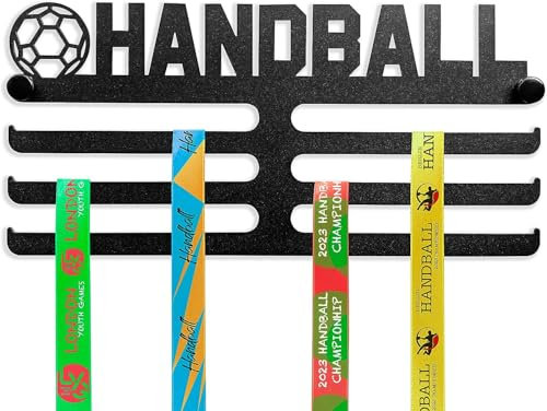 Medaillen-Aufhänger für Medaillen und Rücken, 100% Stahl (HANDBALL)