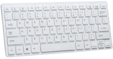 Genérico Tablet Keyboard, Low Noise Keypad, USB Connection Compact Size Laptop Compatible Desktop Support Easy Typing, Slim Portable Design, Small Keypad for Computer