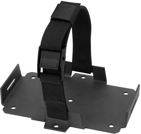 Battery Tray-Automotive Replacement Voltage Trays-Battery Clamp Bracket Adjustable Hold Down Clamp Kit- Trays with Hold Down Strap for Motorcycles Boats