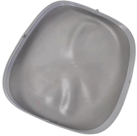 Kuntesetty Alfombrilla Arenero Gato, Almohadilla de Silicona para Caja de Arena para Gatos, Alfombra de Caja Mate, Cat Litter Mat Antideslizante, Bandeja Inferior, Flexible - Gris