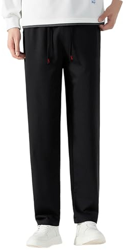 Celanisai Pantalones de chándal para hombre de forro polar de felpa térmicos de invierno cálidos pantalones de chándal largos de invierno pantalones de forro polar informales tallas grandes pantalones