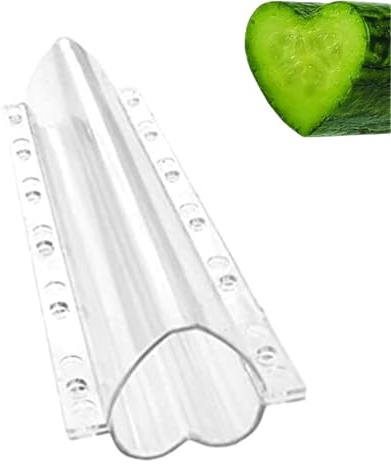 TABSIRAH Grönsaksformande form - Växtform för grönsaker med stjärnformad hjärtformad | Praktisk plantering med speciell solid design för gurkodling, zucchini, luffor, morötter