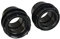 Sibo/ Aquaforte 2 Stück Tankverschraubung PVC Gewinde Tank Durchführung Teich 50 mm