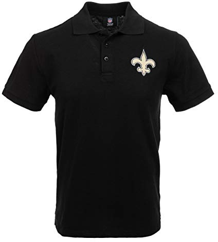 FOCO Uni-Vuxen NFL Team Logo Polo Kortärmad skjorta, Avslappnad färg, M