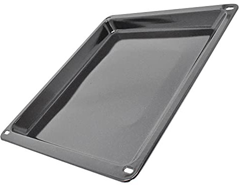 sparefixd Cooker Oven Grill Pan Baking Tray Enamel for Bosch 42.2cm x 37cm