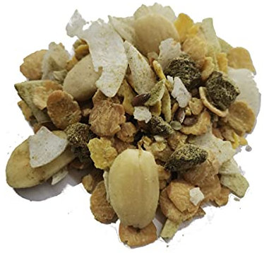 High PROTEIN I BIO MÜSLI I hoher Eiweißgehalt I Quinoa I Mandel I Kokoschips I Hanfsamen I Keto I Vegan I Glutenfrei I 1000g