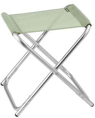 Lafuma - Tabouret Pliant Ultra-léger | Fabriqué en FRANCE - Garantie 5 ans - Vert - Léger et pliant pour un transport facile