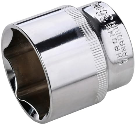 36 mm mutter 1/2 tum drive | 6-kants djupnöt med rostskyddad drift, stålaxsmutter borttagare för lastbilar 1/2 tums spärrsystem
