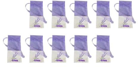 GARVALON Bolsitas de Lavanda Aroma Suave para Guardarropa, 22 Bolsas Tipo Bolsita Color Lavanda Claro, Textura Cómoda, Adecuado para Ambientar Ropa y Espacios Pequeños, Uso Hogar y Viaje