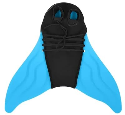 Aletas de natación Entrenamiento Sirena Aleta pie Buceo pies Cola monoaleta