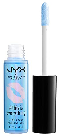 NYX Professional Makeup - #THISISEVERYTHING LIP OIL - Lip oil - 02 SHEER SKY BLUE