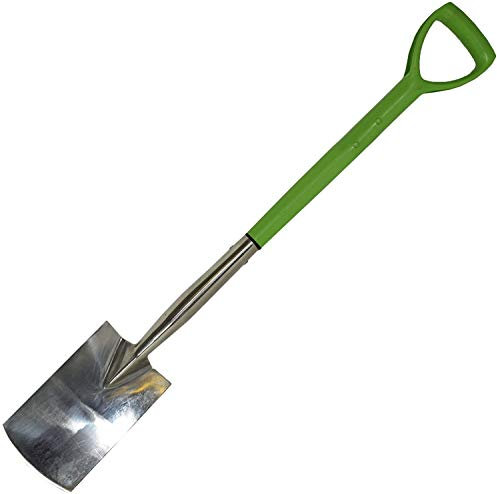 Garden Mile Gardening Tools Hand Tool Gardener Outdoor Equipment Spade Shovel Fork Lawn Border Planting Planter DIY Garden (S/STEEL BORDER SPADE)