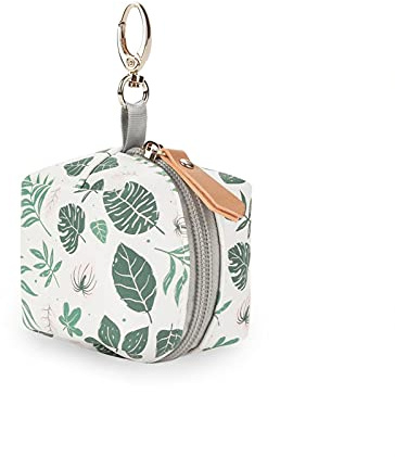 VENTDOUCE Boîte Sucette Bébé - Étui Porte-tétine pour Bébé Sac À Tétine en Cuir Conteneur De Protection pour Tétine - Boîte À Tétine sans BPA pour Nouveau-nés, Nourrissons, Tout-Petits
