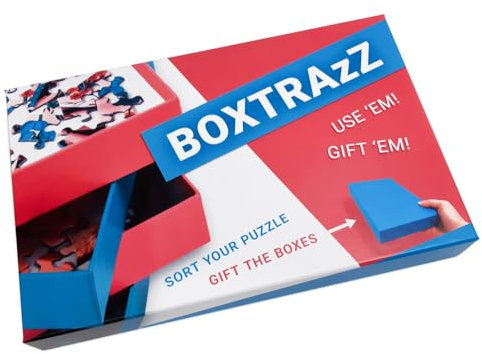 Boxtrazz - Puzzle-Sortiertabletts, Puzzle-Organizer, Geschenk, Puzzle-Sortierschalen, Puzzle Sortierer
