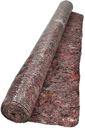 KOTARBAU® Manta fieltro protege suelos 1 x 25 m, 180 g/m², Fieltro protector, Manta protectora, Vellón de pintor, Rollo cubre suelos antideslizante, impermeable, Funda protectora para suelos
