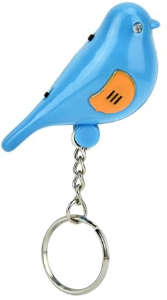 Yctze Buscador de Llaves Activado por Sonido de Silbato con Luz LED, Buscador de Llavero con Aplauso de Alarma, Localizador Controlado por Voz para Llaves de Auto y Más (Blue)
