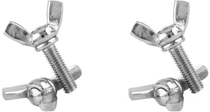 10 PZ Borsa M5 Viti Ad Ala a Farfalla Vite a Farfalla Vite per Macchina Viti Ad Ala a Mano Bulloni Assortimento Set Elementi di Fissaggio in Acciaio Inossidabile 304